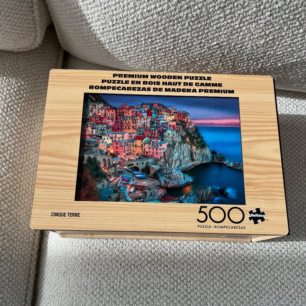 Wooden jigsaw puzzle